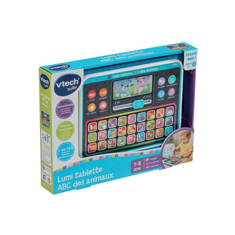 Tablette Lumineuse ABC Animaux VTECH BABY pour Enfants - Image 1
