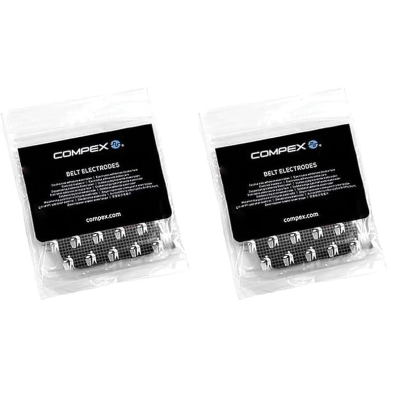Électrodes Compex pour Corebelt - Sachet de 4 8x8cm - Image 1