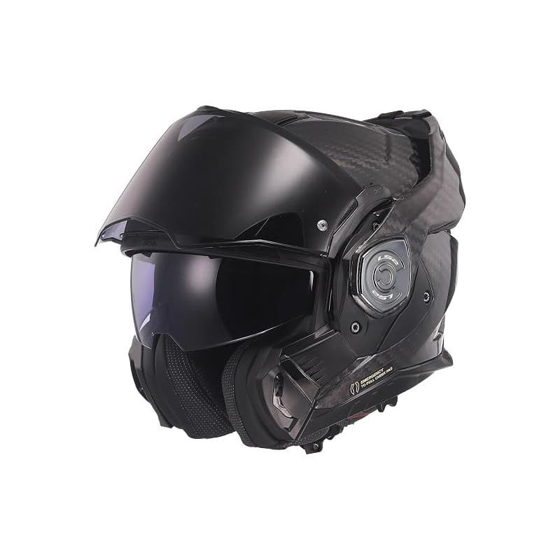 LS2, Casque modulable Moto ADVANT X Carbon Gloss Carbon - Image 1