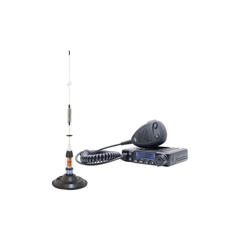 PNI Radio CB Escorte HP 6500 ASQ avec antenne CB ML70