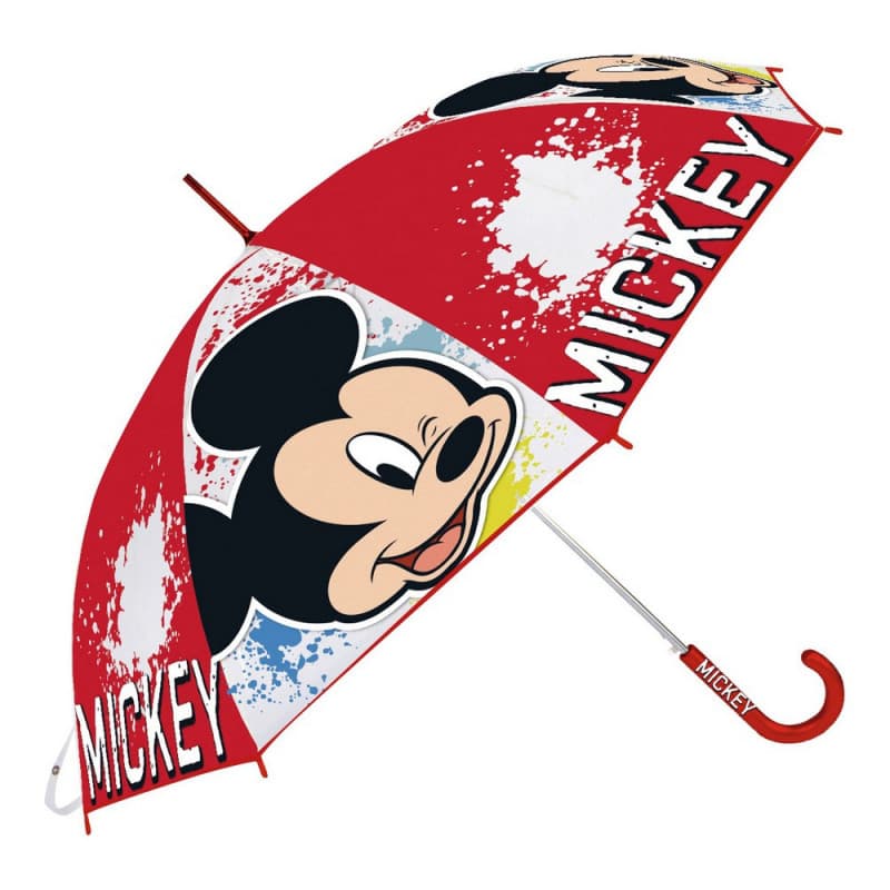 Parapluie Mickey Mouse Happy Smiles Rouge (Ø 80 cm) - Image 1