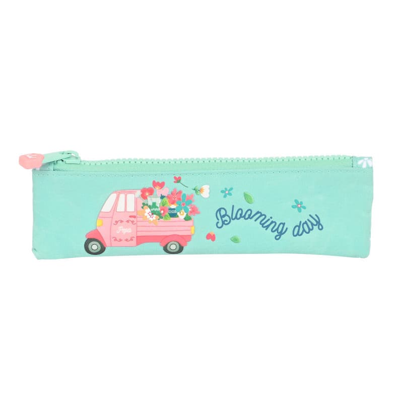 Trousse d'écolier Glow Lab Pepa Vert (20 x 6 x 1 cm) - Image 1