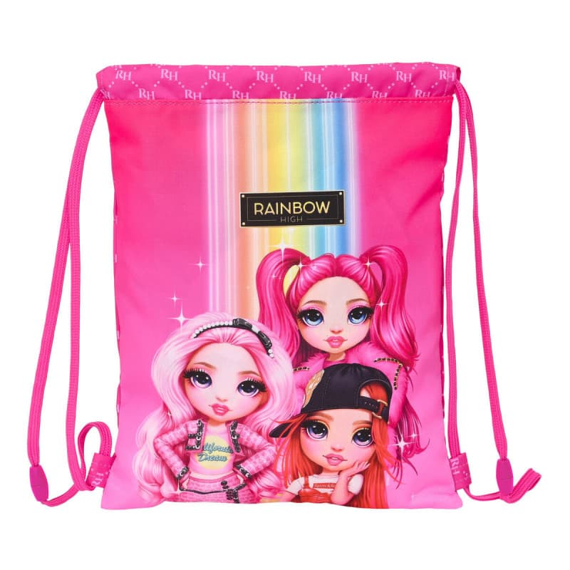 Sac à dos enfant Rainbow High Fuchsia 26 x 34 x 1 cm - Image 1
