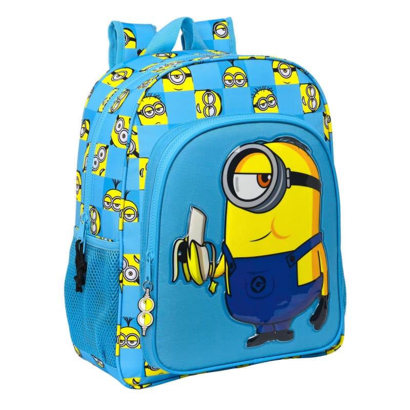 Cartable Minions Minionstatic Bleu (32 x 38 x 12 cm) - Image 1