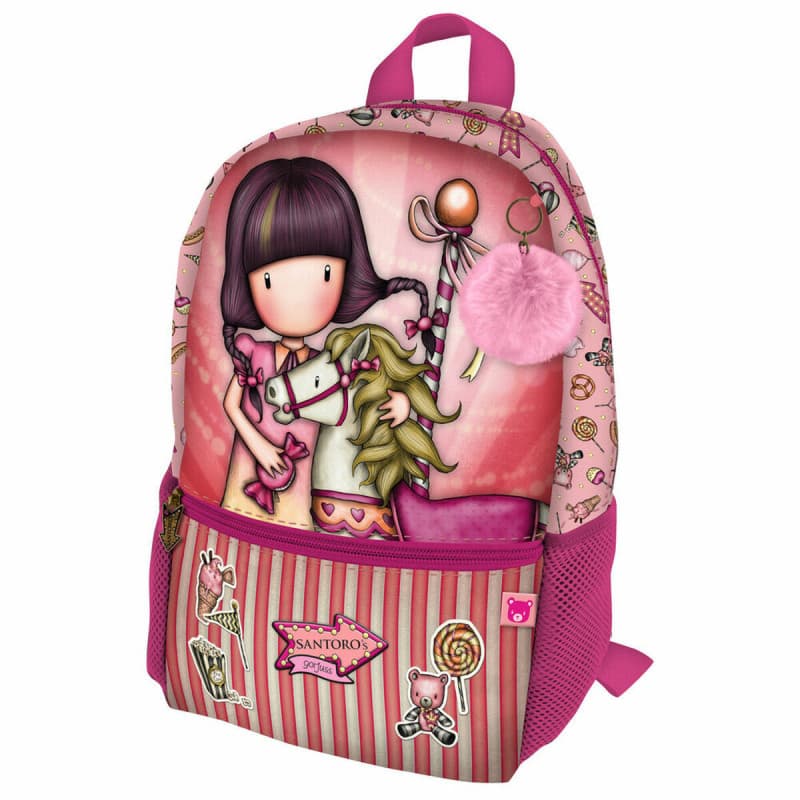 Cartable Gorjuss Carousel Mini Saumon (26 x 34 x 11.4 cm) - Image 1