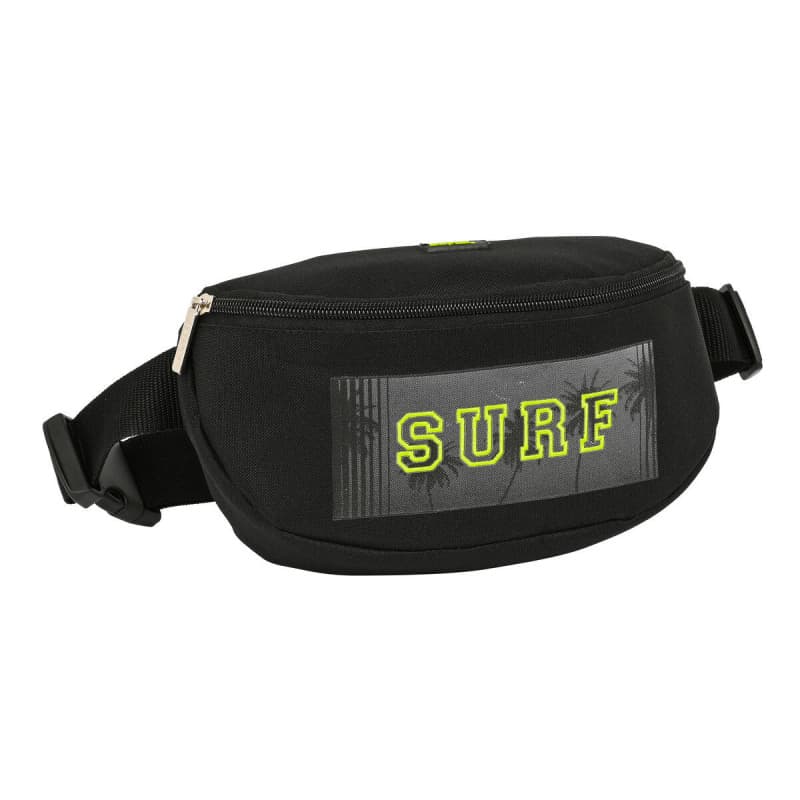 Sac banane Safta Surf Noir (23 x 14 x 9 cm) - Image 1