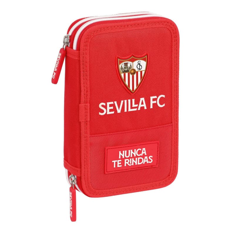 Plumier double Sevilla Fútbol Club Rouge (28 Pièces) - Image 1