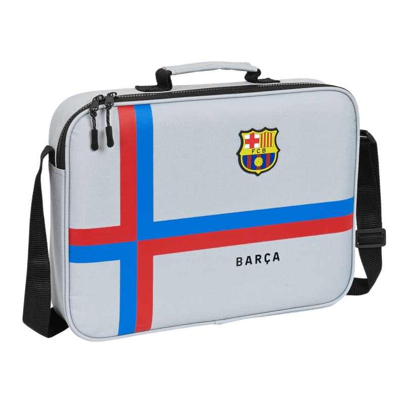 Cartable d'école F.C. Barcelona Gris (38 x 28 x 6 cm) - Image 1