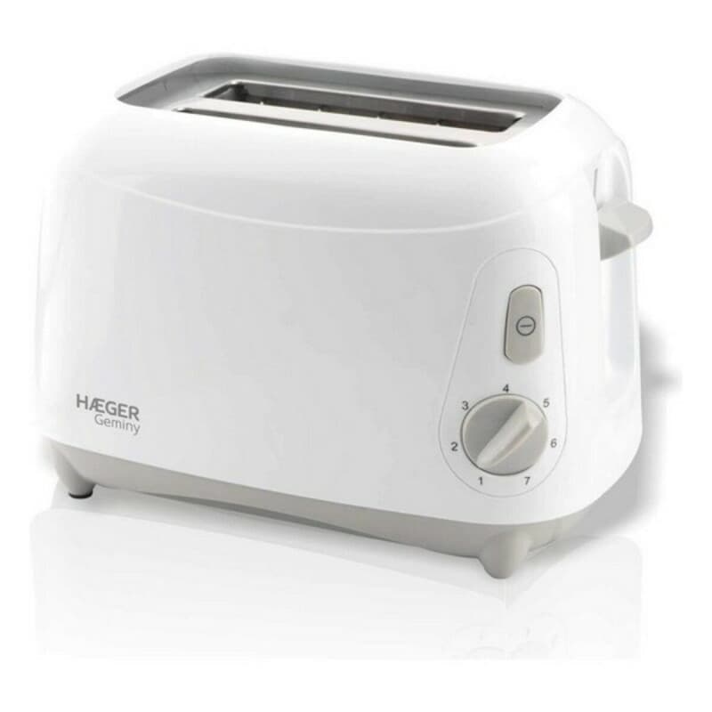 Grille-Pain Haeger TO-900.005A Blanc 900 W - Image 1