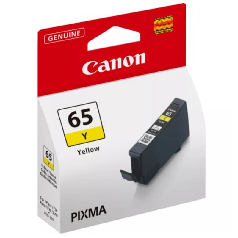 Canon Cartouche d'encre jaune CLI-65Y - Image 1