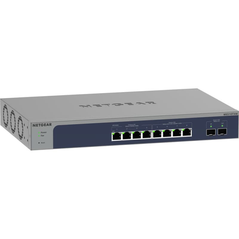 Netgear MS510TXM commutateur réseau Géré L2/L3/L4 10G Ethernet (100/1000/10000) Gris, Bleu - Image 1