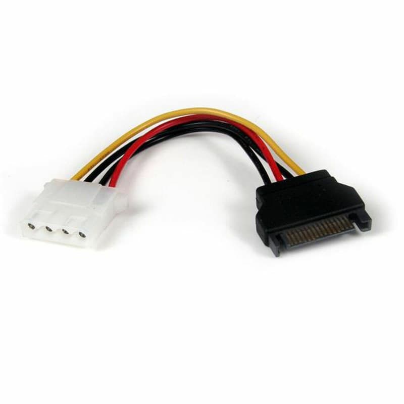 Startech.com Adaptateur de câble d'alimentation SATA 15 cm vers LP4 - F/M - Image 1