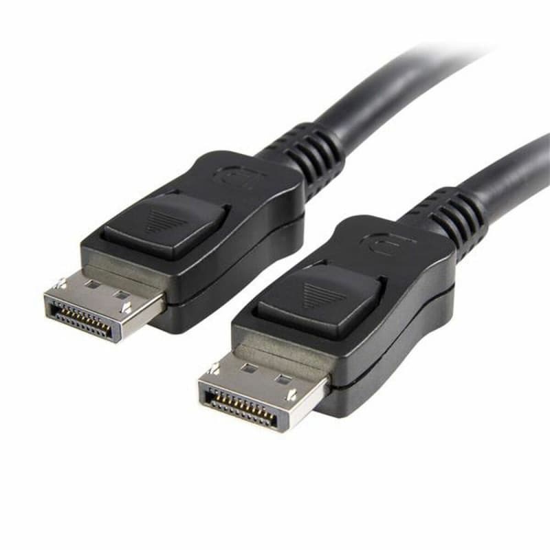 Câble DisplayPort Startech DISPL1M 1 m 4K Ultra HD Noir - Image 1