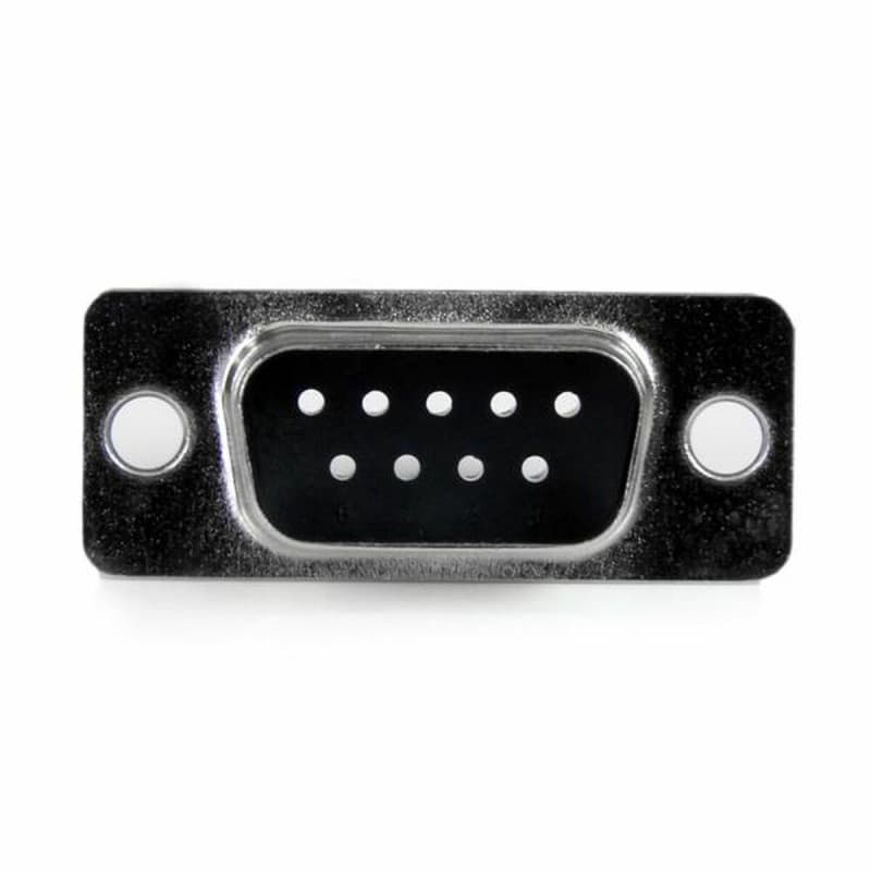 Startech.com Adapteur Modulaire DB9 Mâle vers RJ45 Femelle Noir - DB9 à RJ45 M/F - Image 1