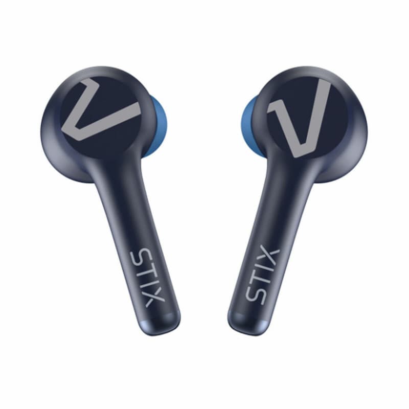 Veho STIX Casque Sans fil Ecouteurs Appels/Musique Bluetooth Bleu - Image 1