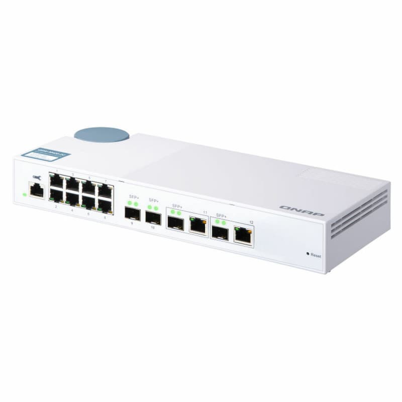 Qnap QSW-M408-2C commutateur réseau Géré L2 10G Ethernet (100/1000/10000) Blanc - Image 1