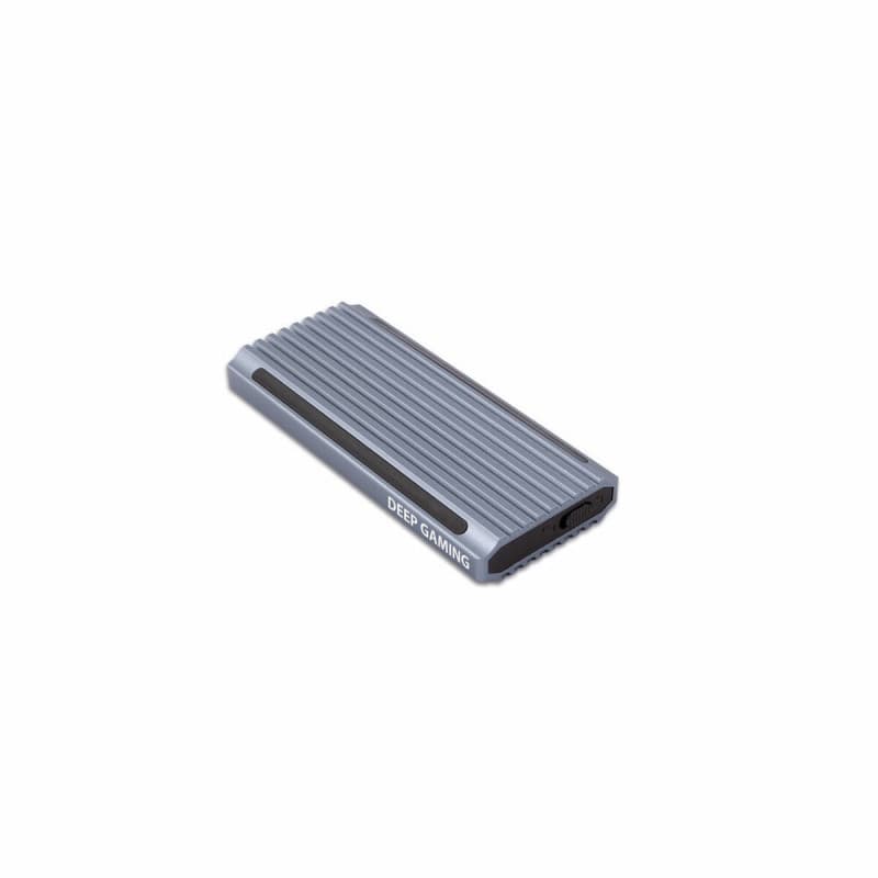 Deep Gaming DG-Mcm-NVME1 Boîtier de disques de stockage Enceinte ssd Argent M.2 - Image 1