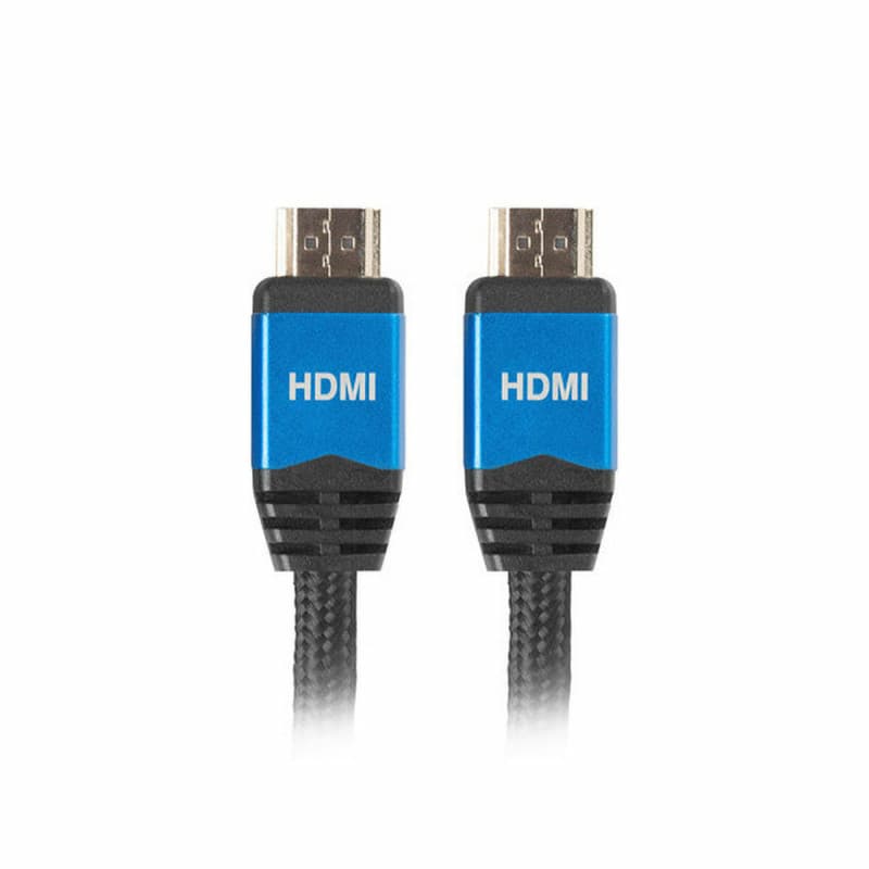 Câble HDMI Lanberg CA-HDMI-20CU-0018-BL Noir 1,8 m - Image 1