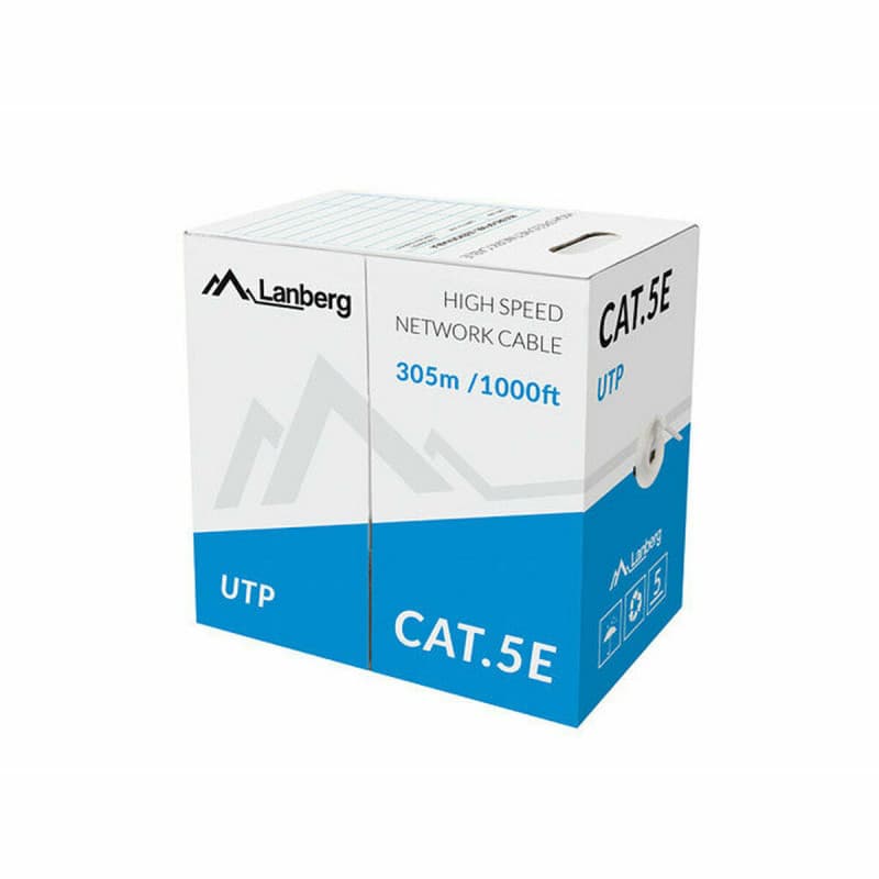 Câble Réseau Rigide UTP 5ème Catégorie Lanberg - Image 1