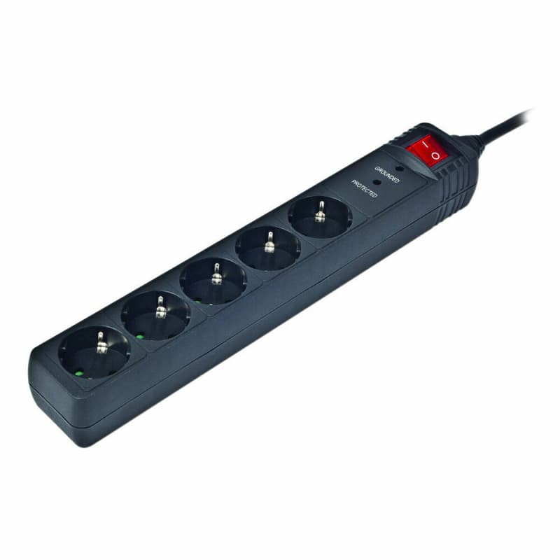 Multiprise 5 Prises avec Interrupteur Energenie SPG5-C-5 Noir (1,5 m) - Image 1