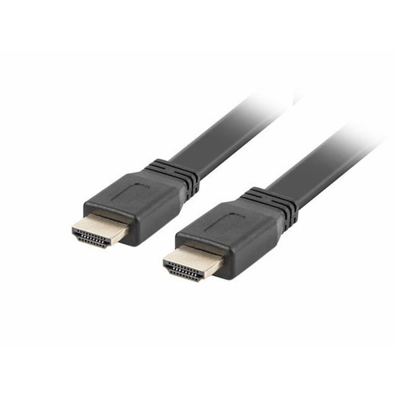 Câble HDMI Lanberg CA-HDMI-21CU-0018-BK Noir 1,8 m - Image 1