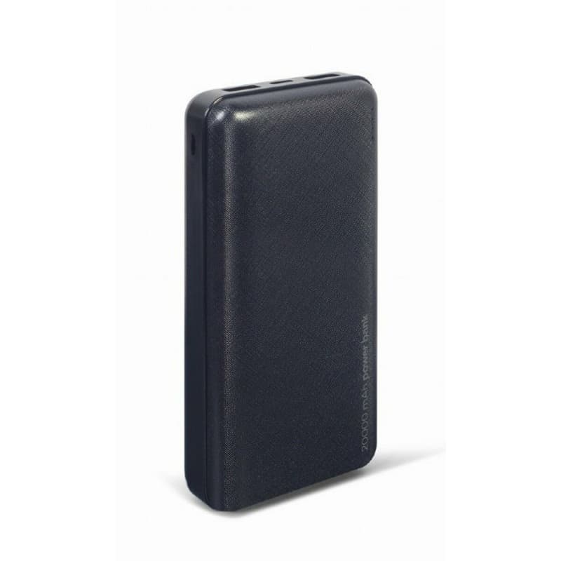 Powerbank GEMBIRD PB20-02 20000 mAh Noir 12 W - Image 1