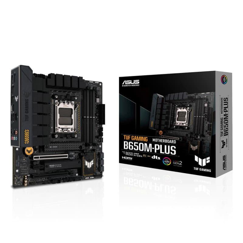 Asus TUF Gaming B650M-PLUS AMD B650 Emplacement AM5 micro ATX - Image 1