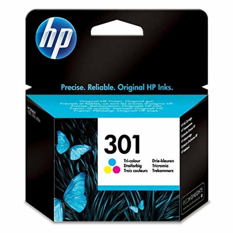 HP 301 cartouche d'encre trois couleurs authentique - Image 1