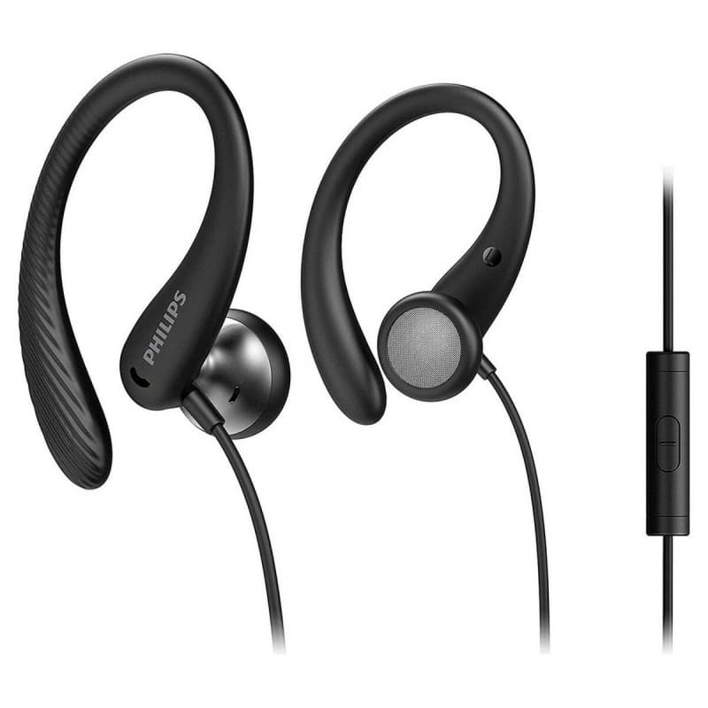 Philips TAA1105BK/00 écouteur/casque Avec fil Crochets auriculaires, Ecouteurs Sports Noir - Image 1