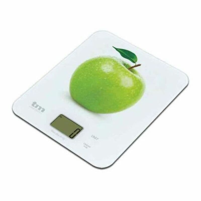 Balance de cuisine TM Pomme 8 kg 22,4 x 18,5 cm - Image 1
