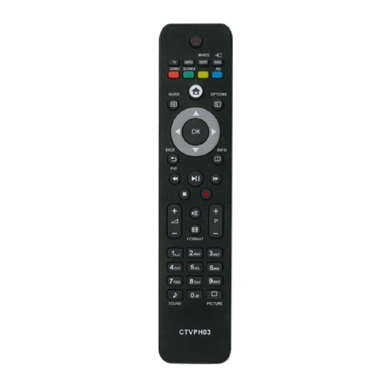 Télécommande Universelle pour Philips Noir - Image 1