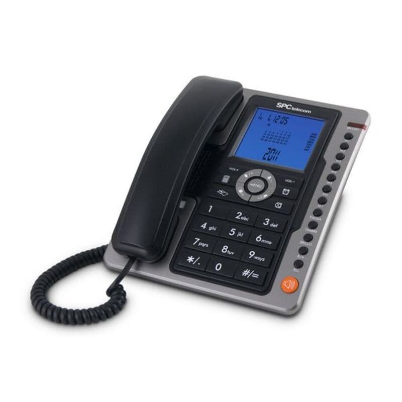 Téléphone fixe SPC Internet 3604N LED Bleu Noir - Image 1