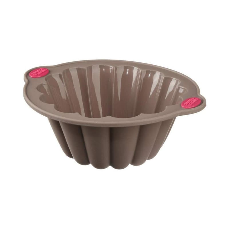 Moule à gâteaux Secret de Gourmet Marron Silicone 22 cm - Image 1