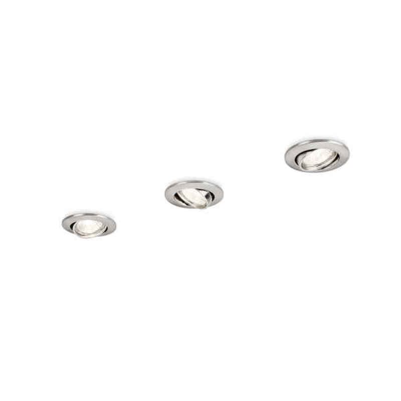 Philips Essentials 5924317E7 Spot lumineux encastrable Chrome GU10 LED - Image 1