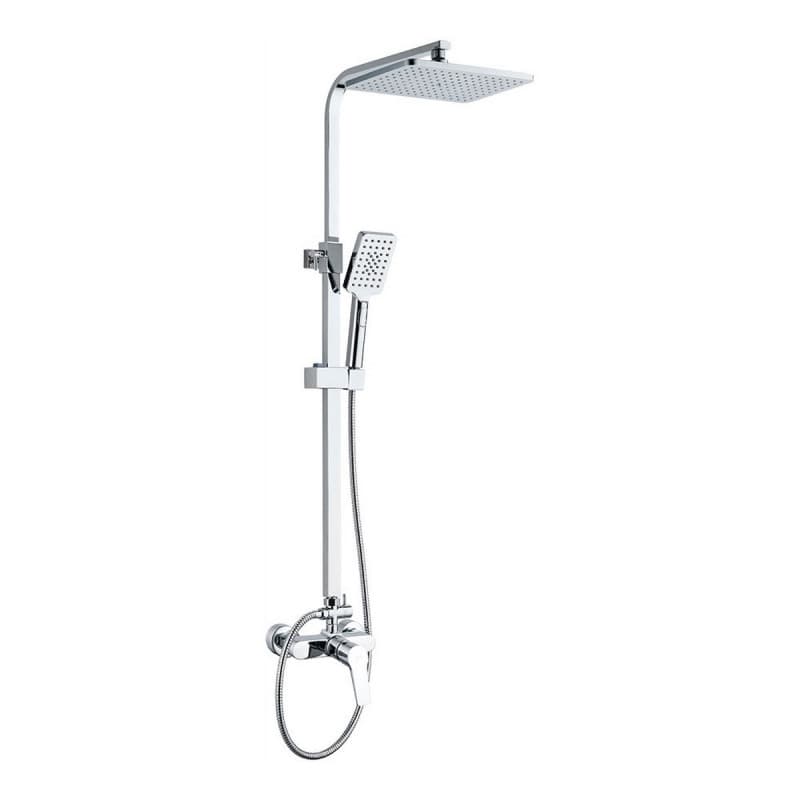 Colonne de douche EDM Altea Acier inoxydable Chrome - Image 1