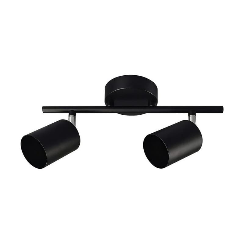Barre de spot EDM 32034 Noir GU10 - Image 1