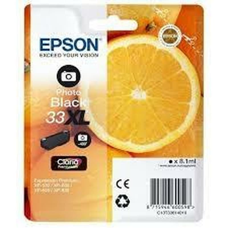Epson Oranges C13T33614010 cartouche d'encre 1 pièce(s) Original Photo noire - Image 1
