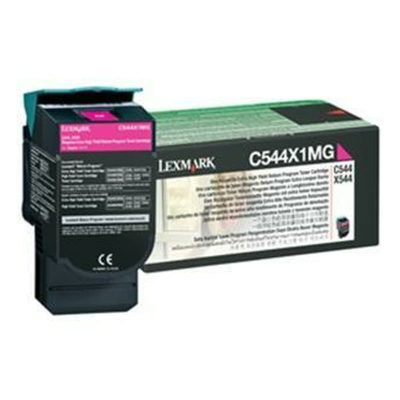 Lexmark C544X1MG Cartouche de toner Original Magenta - Image 1