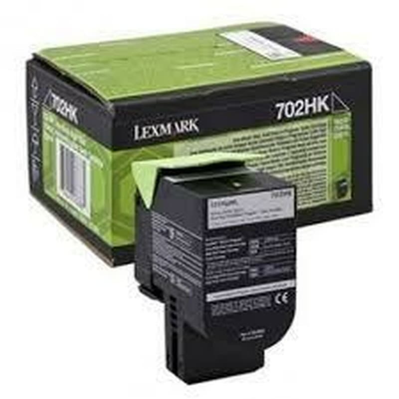 Lexmark 702HK R Cartouche de toner 1 pièce(s) Original Noir - Image 1