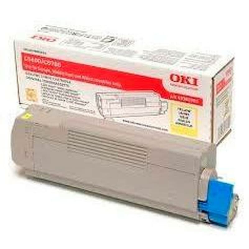 Toner OKI 43381905 Jaune - Image 1