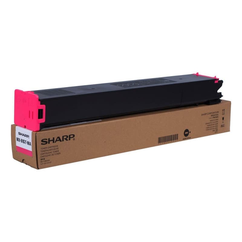 Sharp MX61GTMA Cartouche de toner 1 pièce(s) Original Magenta - Image 1