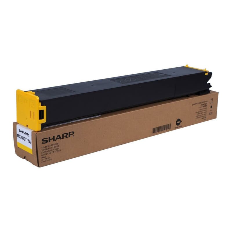 Sharp MX61GTYA Cartouche de toner 1 pièce(s) Original Jaune - Image 1