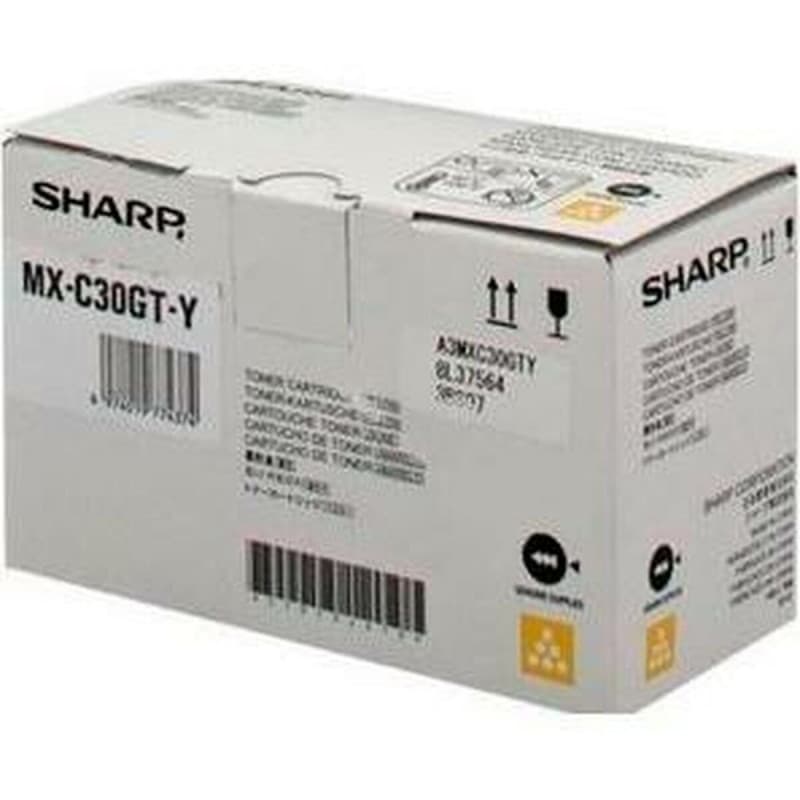 Sharp MXC30GTY Cartouche de toner 1 pièce(s) Original Jaune - Image 1