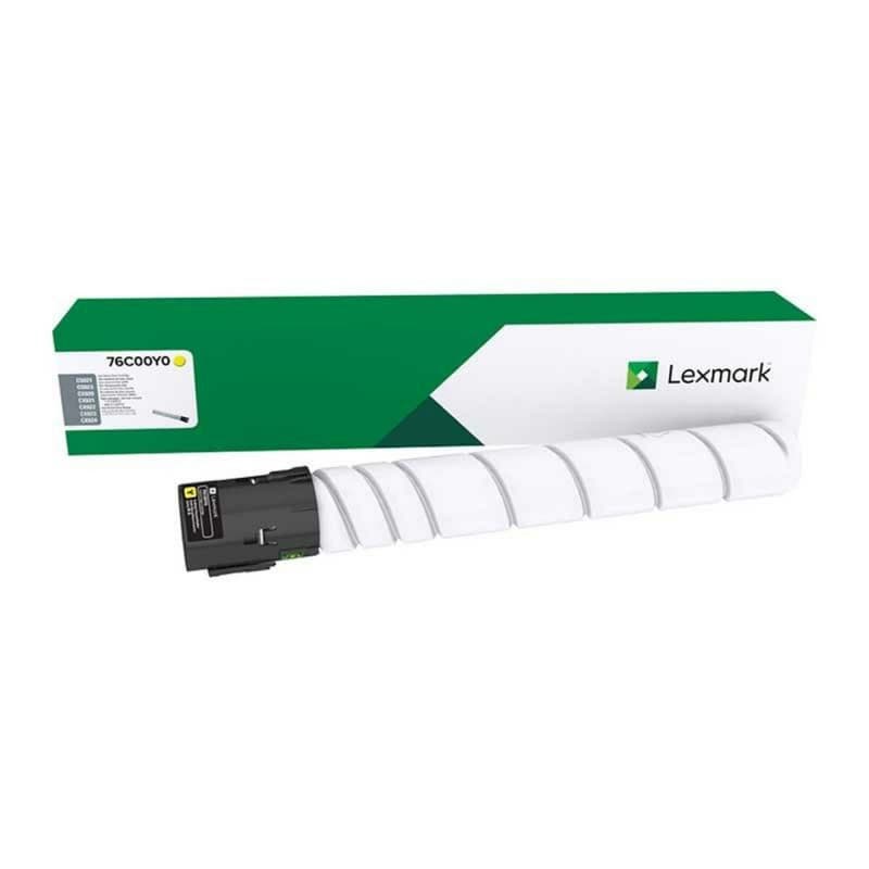 Lexmark 76C00Y0 Cartouche de toner 1 pièce(s) Original Jaune - Image 1