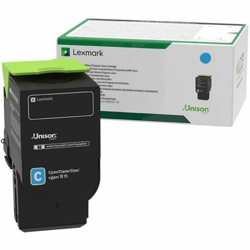 Lexmark C2320C0 Cartouche de toner 1 pièce(s) Original Cyan - Image 1