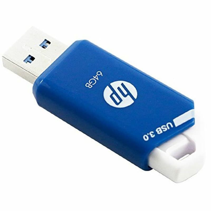 Clé USB HP HPFD755W-64 64 GB Bleu - Image 1