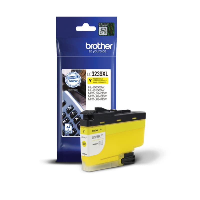 Brother LC-3239XLY cartouche d'encre 1 pièce(s) Original Rendement élevé (XL) Jaune - Image 1