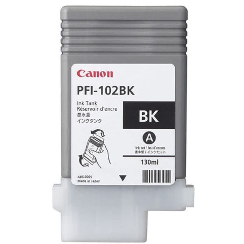 Canon PFI-102BK cartouche d'encre Original Noir - Image 1