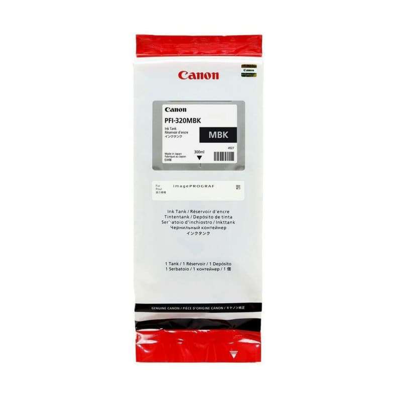 Canon PFI-320MBK cartouche d'encre 1 pièce(s) Original Noir mat - Image 1