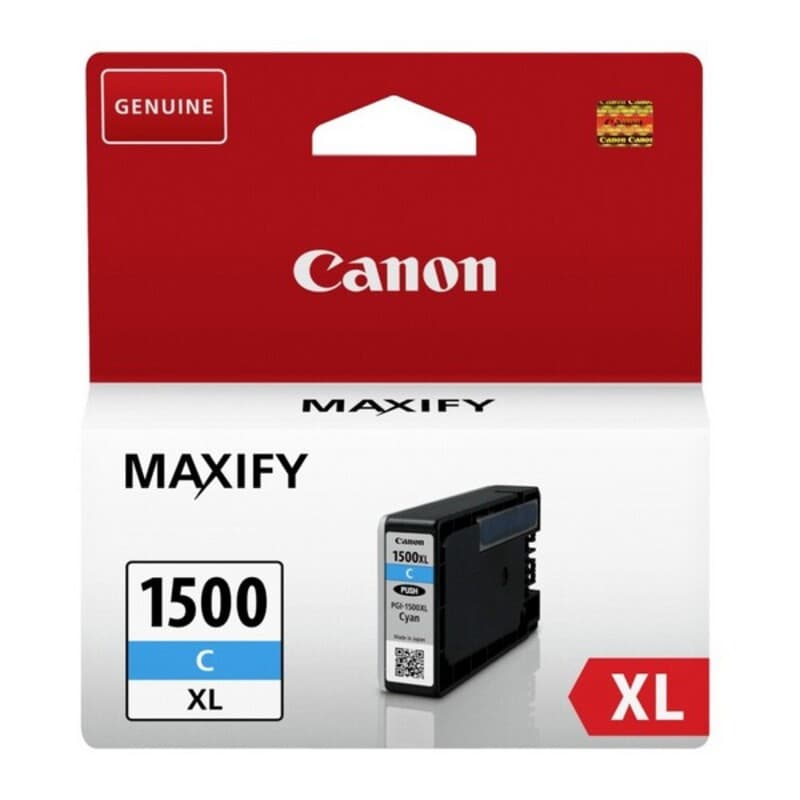 Canon Cartouche d'encre cyan haut rendement PGI-1500XL - Image 1